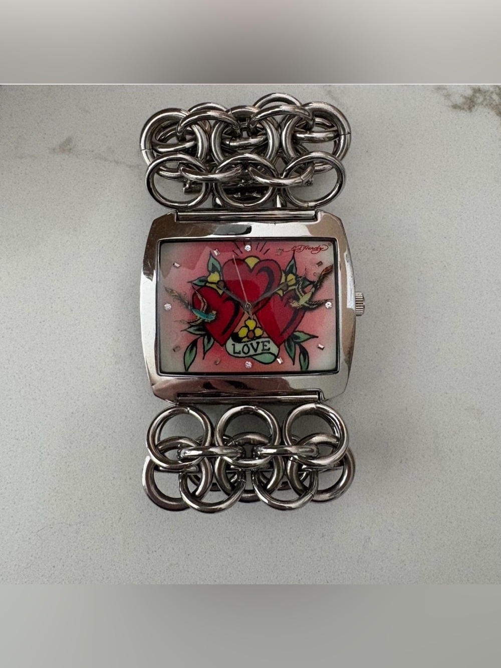Y2K DEADSTOCK EDHARDY WATCH 🔥